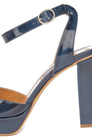 Лаковые босоножки Vesper на устойчивом каблуке Ralph Lauren Ralph Lauren 860/FVESP/RSP29