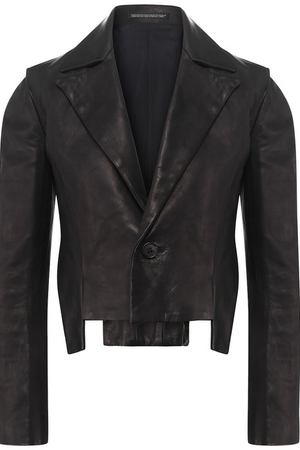 Кожаный жакет Yohji Yamamoto Yohji Yamamoto FV-J10-707