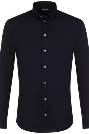 Хлопковая рубашка с воротником кент Emporio Armani Emporio Armani W1SM0L/W14F7