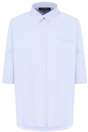 Хлопковая блуза свободного кроя с укороченным рукавом Tegin Tegin SB1839