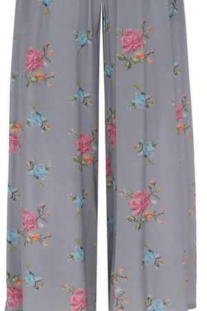 Укороченные шелковые брюки с эластичным поясом Natasha Zinko Natasha Zinko PF8306 купить с доставкой