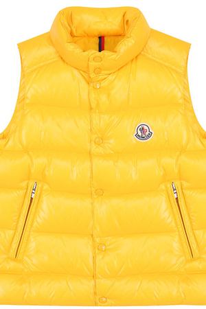 Стеганый жилет на кнопках Moncler Enfant Moncler D2-954-43328-05-68950/8-10A