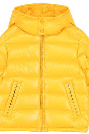 Стеганая куртка на молнии с капюшоном Moncler Enfant Moncler D2-954-41852-05-68950/8-10A купить с доставкой