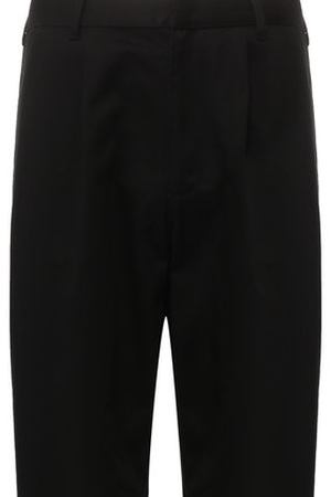 Хлопковые брюки прямого кроя Givenchy Givenchy BM506N1147 купить с доставкой