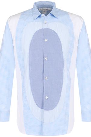 Хлопковая рубашка свободного кроя Comme des Garcons Comme des Garcons W26035 купить с доставкой
