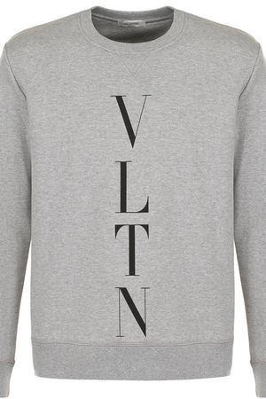 Хлопковый свитшот с логотипом бренда Valentino Valentino PV0MF09N/3TV