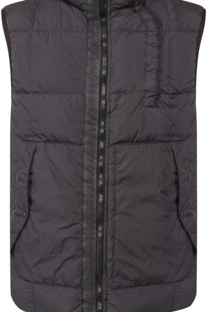 Пуховый жилет на молнии с воротником-стойкой Stone Island Stone Island 6915G0223 вариант 2