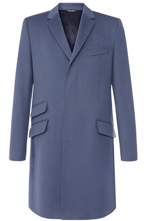 Однобортное пальто из смеси шерсти и кашемира Dolce & Gabbana Dolce & Gabbana G001UT/FU3GT вариант 2