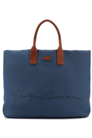 Текстильная дорожная сумка с плечевым ремнем Giorgio Armani Giorgio Armani Y2N097/YJA1E купить с доставкой