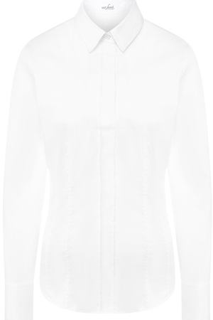 Однотонная блуза из хлопка Van Laack Van Laack C0C0/130830
