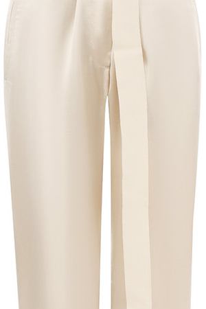 Укороченные однотонные брюки из вискозы Ann Demeulemeester Ann Demeulemeester 1801-1410-P-180-030
