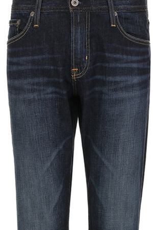 Джинсы прямого кроя с контрастной прострочкой Ag AG Jeans 1174UDK/R0B