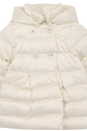 Пуховое пальто с капюшоном Armani Junior Armani Junior  6YEL01/3NDCZ купить с доставкой