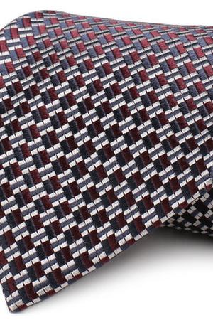 Шелковый галстук с узором Ermenegildo Zegna Ermenegildo Zegna Z3F64/1US купить с доставкой