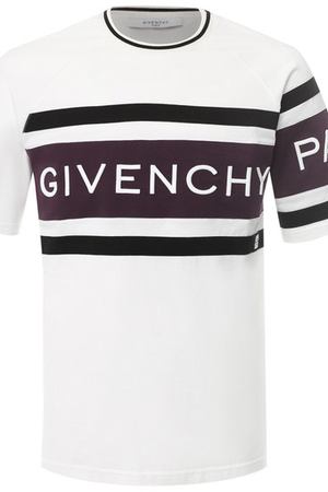 Хлопковая футболка Givenchy Givenchy BM70HR3002 купить с доставкой