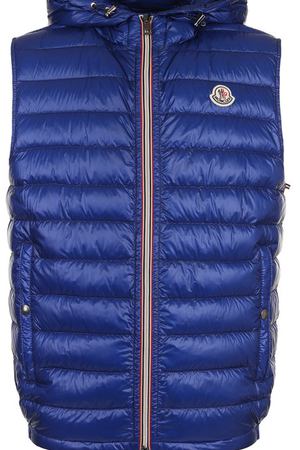 Пуховый жилет Gien на молнии с капюшоном Moncler Moncler D1-091-43324-99-53029 купить с доставкой