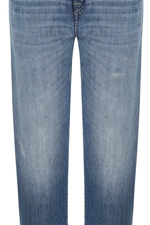Укороченные джинсы прямого кроя с потертостями Jacob Cohen Jacob Cohen KIMMY F-00909 00909-W2/002 LAV.2