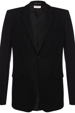 Однобортный шерстяной пиджак Saint Laurent Saint Laurent 505326/Y054T