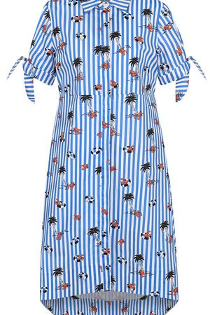 Хлопковое платье-рубашка с принтом Pietro Brunelli Pietro Brunelli AG0170/C00052 вариант 2