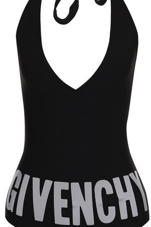 Слитный купальник с открытой спиной и логотипом бренда Givenchy Givenchy BWA0073025 купить с доставкой