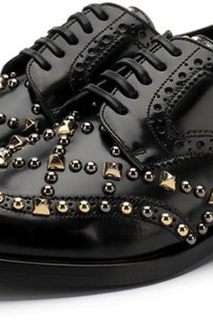 Кожаные броги с заклепками Dolce & Gabbana Dolce & Gabbana 0112/CN0014/AI515