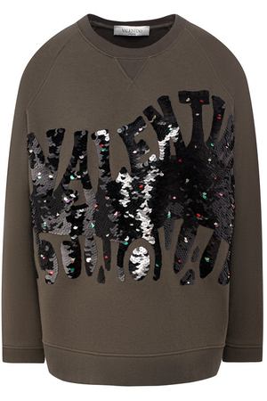 Хлопковый пуловер Valentino Valentino QB2MF04Z456
