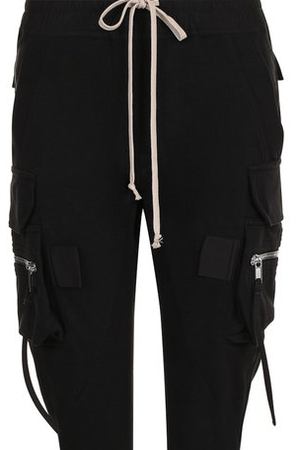 Хлопковые джоггеры с накладными карманами Rick Owens Rick Owens RP18F4306/BA