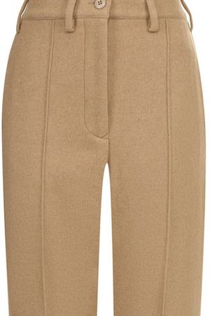 Укороченные шерстяные брюки Mm6 MM6 Maison Margiela S32KA0481/S47852 купить с доставкой