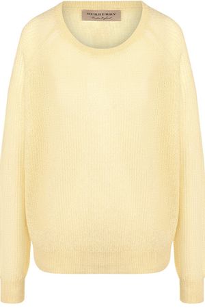 Вязаный пуловер с круглым вырезом Burberry Burberry 8003639