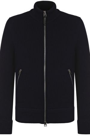 Шерстяной кардиган на молнии с воротником-стойкой Tom Ford Tom Ford BPM27/TFK157