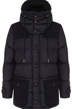 Стеганый пуховик Tourville на молнии с капюшоном Moncler Moncler C2-091-42371-85-54155 вариант 2