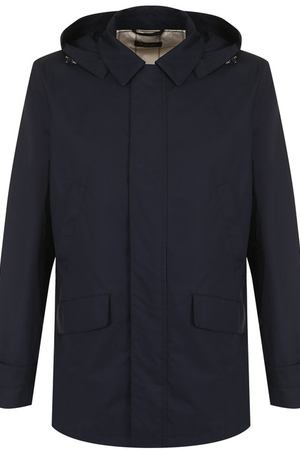 Хлопковая куртка Montville на молнии с капюшоном Loro Piana Loro Piana FAI0638 купить с доставкой