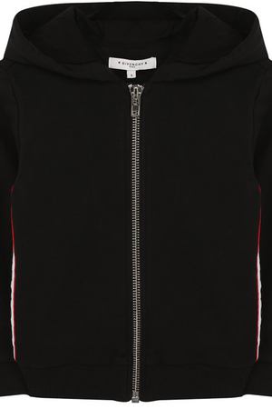 Хлопковый кардиган на молнии с капюшоном Givenchy Givenchy H15046 вариант 3