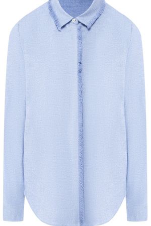 Хлопковая блуза с необработанным краем Van Laack Van Laack LENI-PB/155080 вариант 3 купить с доставкой
