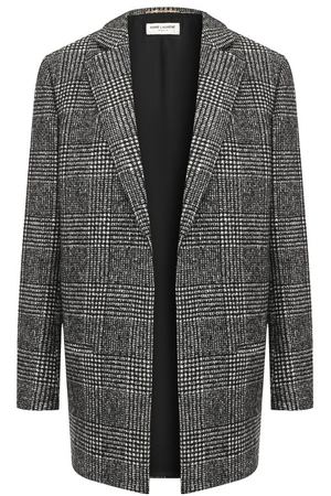 Шерстяной жакет в клетку Saint Laurent Saint Laurent 531452/Y223T вариант 2