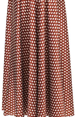 Шелковая юбка-макси в горох Diane Von Furstenberg Diane Von Furstenberg  11731DVF купить с доставкой