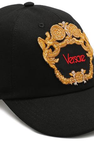 Хлопковая бейсболка с нашивкой Versace Versace ICAP004/IT02465