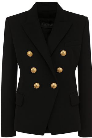 Приталенный двубортный жакет Balmain Balmain 137213/167L купить с доставкой