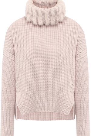 Кашемировый пуловер с высоким воротником Fendi Fendi FZY720 A58Y