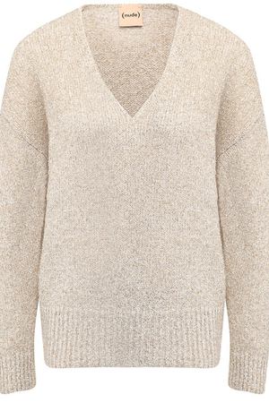 Вязаный пуловер с V-образным вырезом Nude Nude 1101405 купить с доставкой