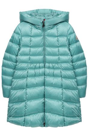 Пуховое пальто с капюшоном Moncler Enfant Moncler D2-954-49929-05-549TA/12-14A вариант 2 купить с доставкой