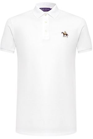 Хлопковое поло Ralph Lauren Ralph Lauren 790508036