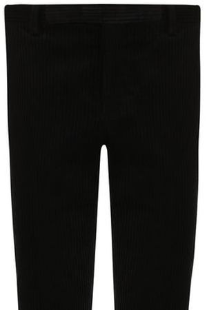 Хлопковые брюки прямого кроя Saint Laurent Saint Laurent 530732/Y004R вариант 3 купить с доставкой