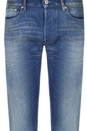 Джинсы прямого кроя с потертостями Stone Island Stone Island 6815J1BN4