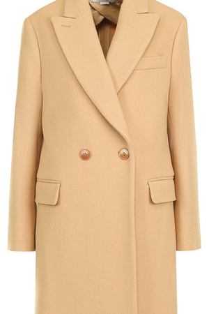 Двубортное шерстяное пальто Stella McCartney Stella McCartney 517719/SJB30 купить с доставкой