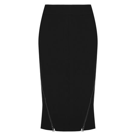 Шерстяная юбка-карандаш с металлическими молниями Tom Ford Tom Ford GC5322-FAX431