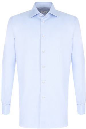 Хлопковая сорочка с воротником кент Brioni Brioni RCLU30/PZ015 вариант 3