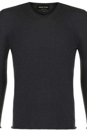 Кашемировый пуловер тонкой вязки Giorgio Armani Giorgio Armani 6ZSM10/SM06Z купить с доставкой