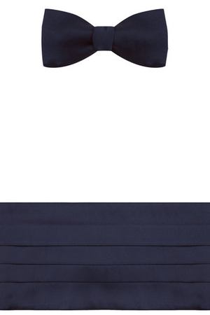 Комплект из шелкового галстука-бабочки и камербанда Van Laack Van Laack KUMMERBUND-SET/K03024 купить с доставкой