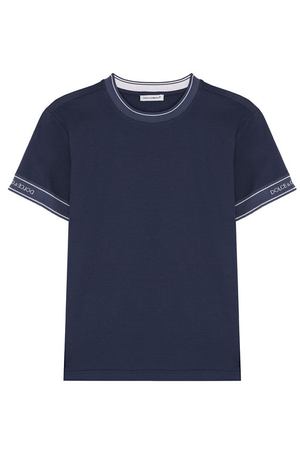 Хлопковая футболка с логотипом бренда Dolce & Gabbana Dolce & Gabbana L4JT6J/G7MIV/8-14